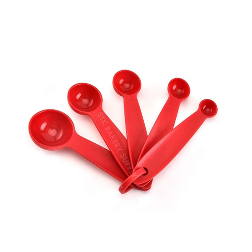 MEASURING SPOON SET( 5PCS) 15/7.5/5/2.5/1.25ml FB53111  (1x200)