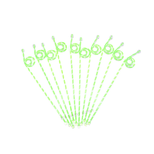 PLASTIC JUICE MIXING STRAW 10PCS (1 x 40)