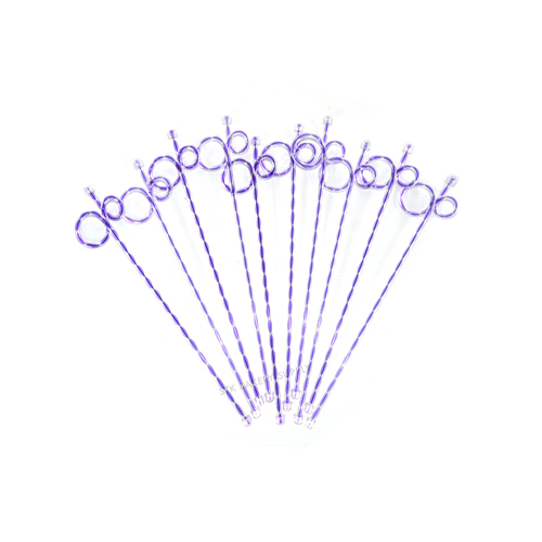 PLASTIC JUICE MIXING STRAW 10PCS (1 x 40)