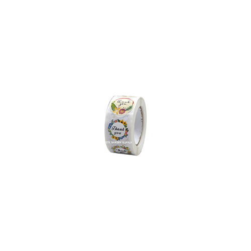 THANK YOU STICKER 2.8CM 500'S (1 x 100)