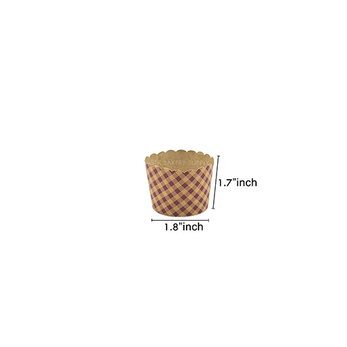 MUFFIN PAPER CUP 6 x 4.3CM 2281400210 50PCS (1 x 50) WS