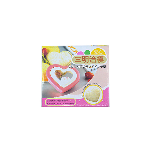 SILICON HEART SHAPE MOULD 11.2x12.2x2.3CM TC9109