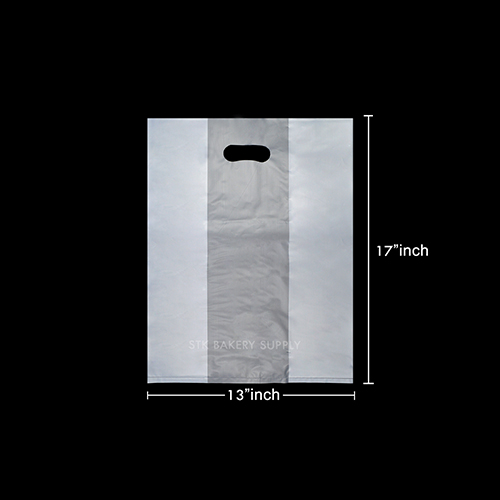 PLASTIC CARRIER BAG 13x4x17INCH (6"CAKE) (20PCS)