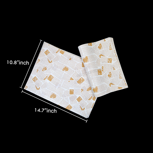 OIL PROOF PAD PAPER (BURGER PAPER) 28x38CM FY3, FY6, FY7 (100PCS) (1 x 10)